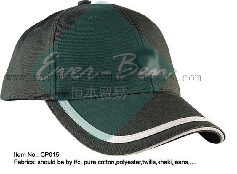 015 China golf hats supplier